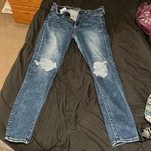 American eagle high-rise jeans size 12